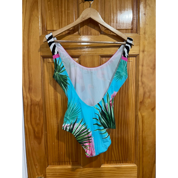 Dolce & Gabbana x DJ Khaled One Piece Swimsuit Flamingo Print NWOT No Size Tag - Picture 5 of 7